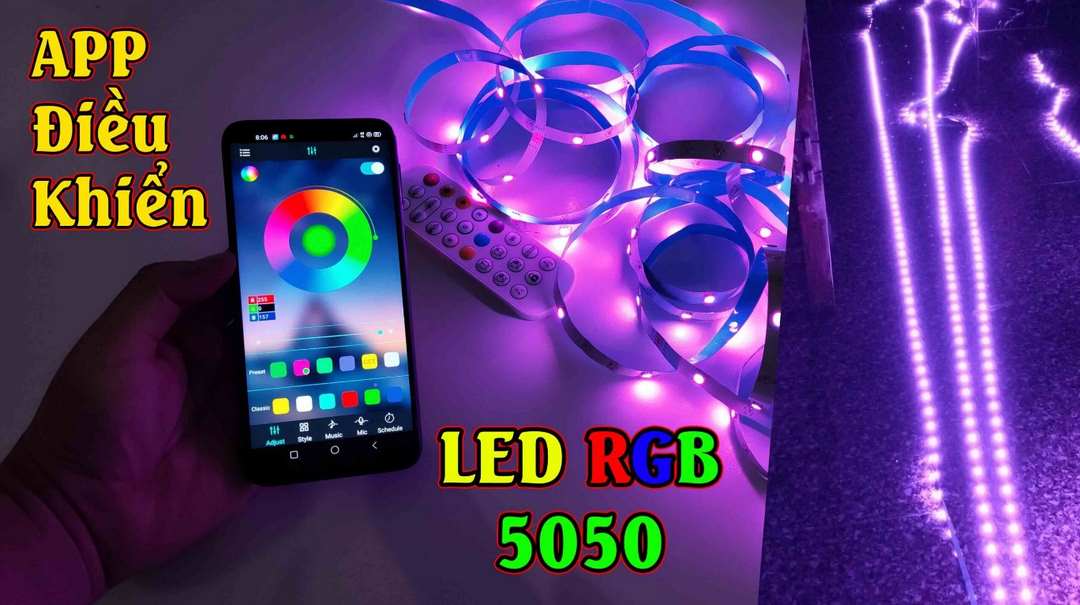 Đèn led RGB 5v (Đèn Led Tiktok)