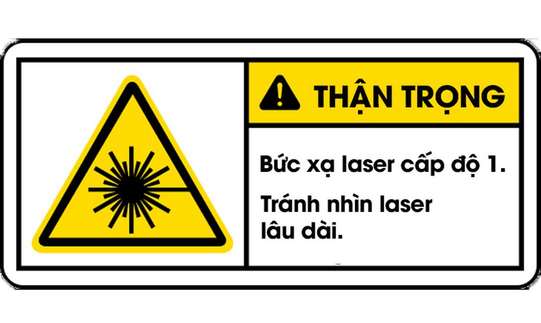 Thận trọng khi sử dụng đèn leser